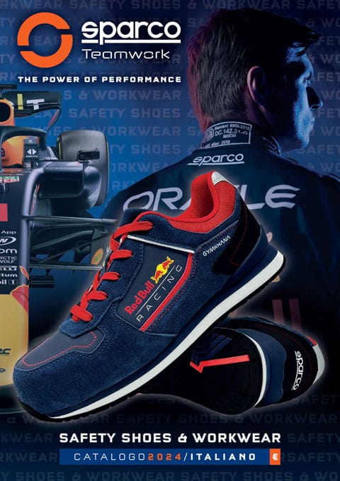 Copertina del catalogo SPARCO Teamwork