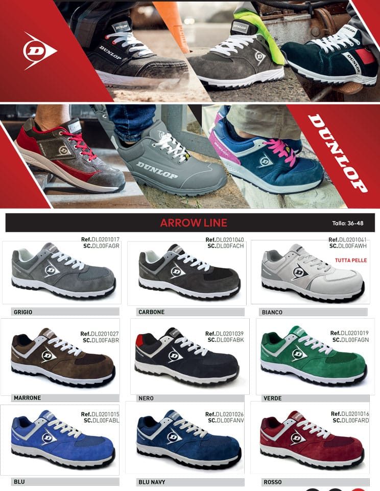 Copertina del catalogo DUNLOP