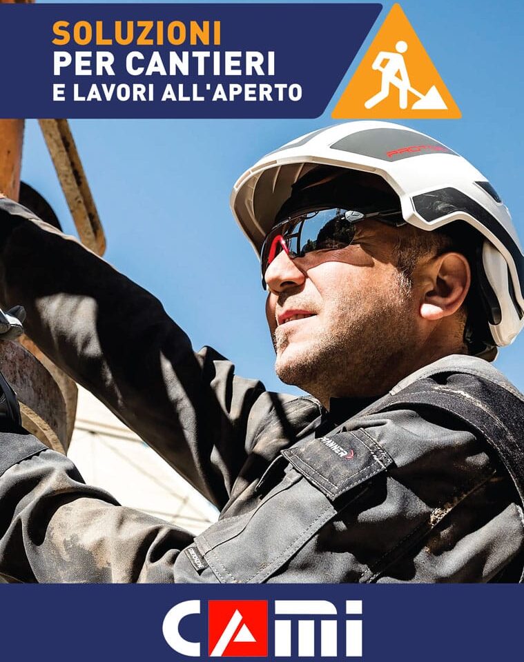 Copertina del catalogo CAMI Cantieri
